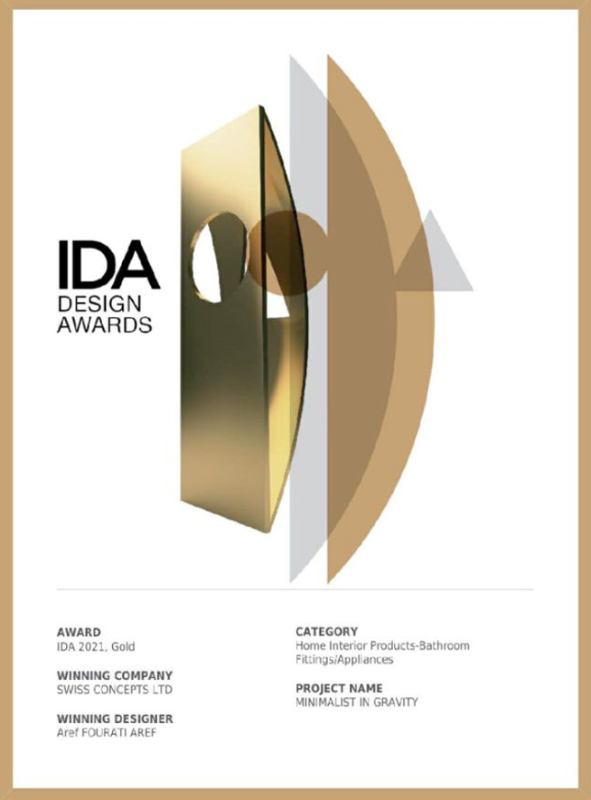 GRAND PRIX DE DESIGN  USA 2021  GOLD