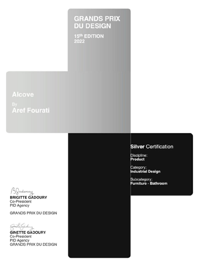 GRAND PRIX DE DESIGN  CANADA 2022  SILVER